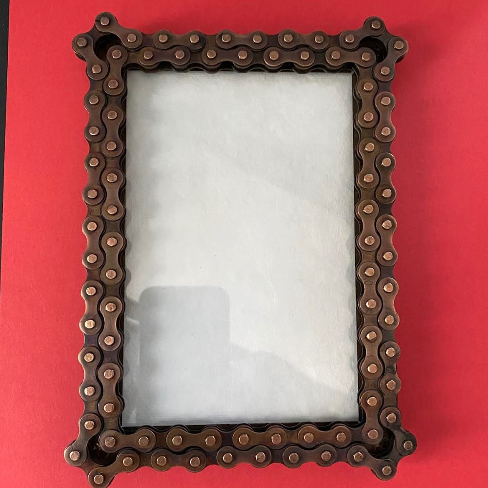 Bicycle Chain Picture Frame - Picture 2 of 6